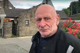 Anthony Wood, 73, in an image from a video he appeared in on the Youtube channel The Camping Biker