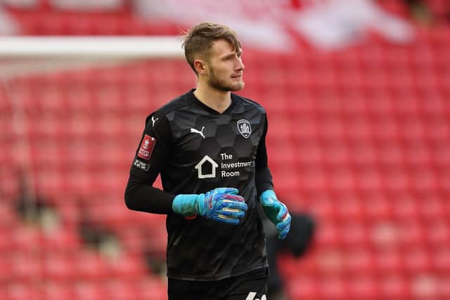Brad Collins of Barnsley has been keeping Jack Walton out of the team (Picture: James Williamson - AMA/Getty Images)