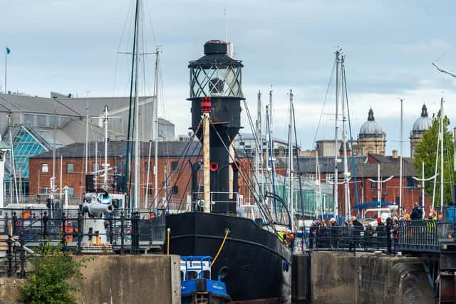 The lightship had not moved since 1986