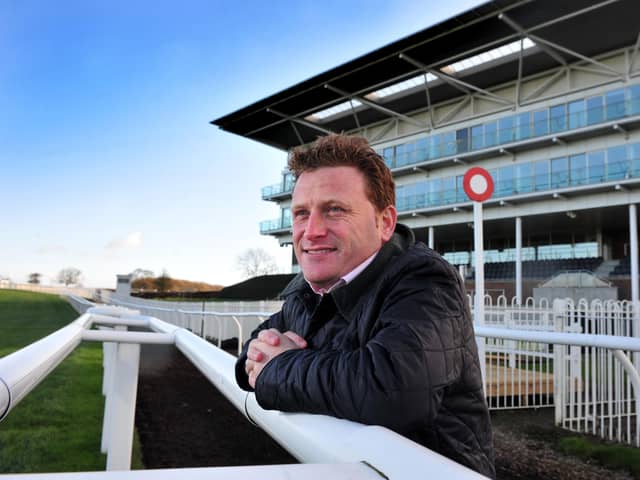 Wetherby chief executive Jonjo Sanderson is looking forward to the return of spectators today.