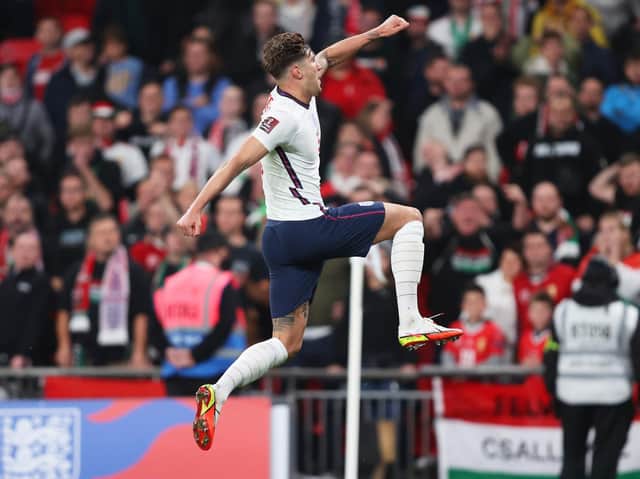 SCORER: Barnsley-born centre-back John Stones found the net for England, and went close in the second half