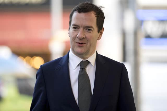 Former Chancellor of the Exchequer, George Osborne. Picture: JUSTIN TALLIS/AFP via Getty Images.