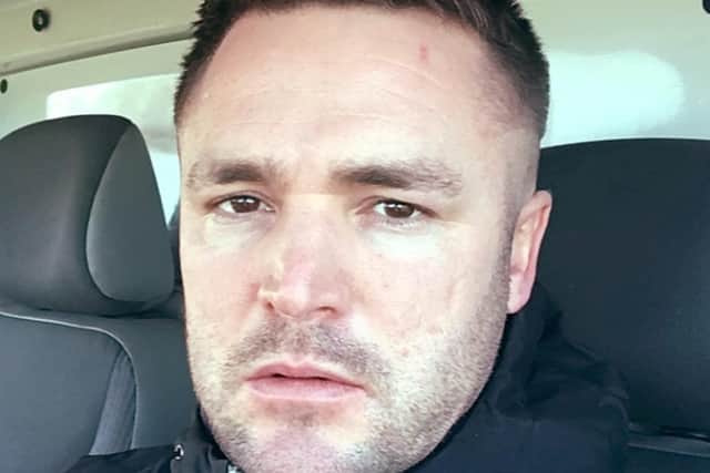 Sebastian Thornton, 37, says he was struck down by diarrhoea and cold sweats