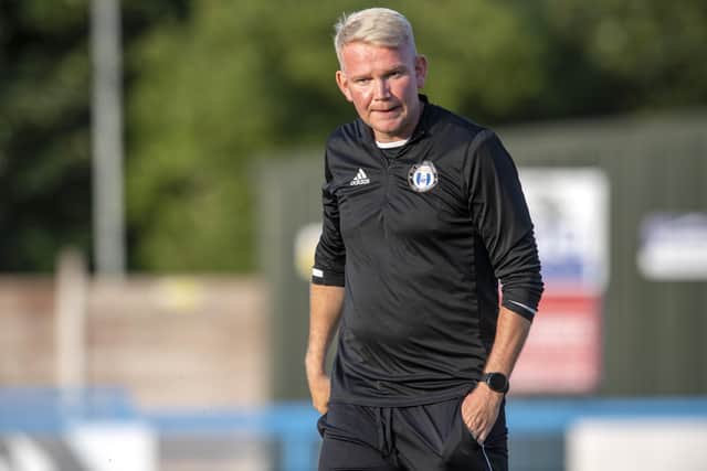 FC Halifax Town manager Pete Wild.  Picture Bruce Rollinson