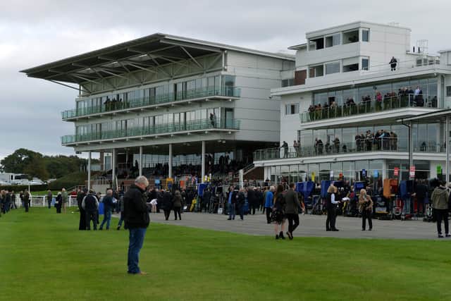 The first meeting of the season at Wetherby Racecourse.  Picture: Jonathan Gawthorpe