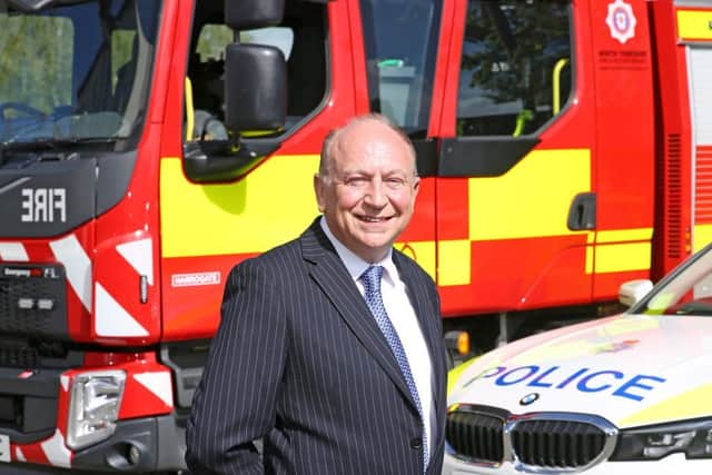Philip Allott is the North Yorkshire police and crime commissioner.