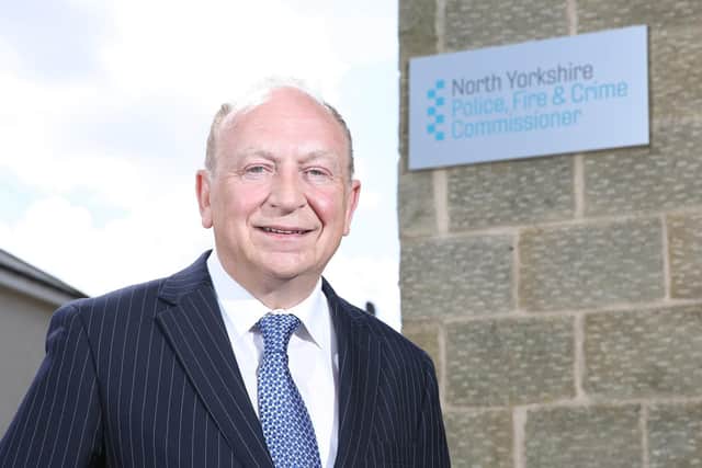 Mr Allott, who was elected to the role earlier this year, has faced criticism over remarks he made in an interview with BBC Radio York about the false arrest of Sarah Everard.