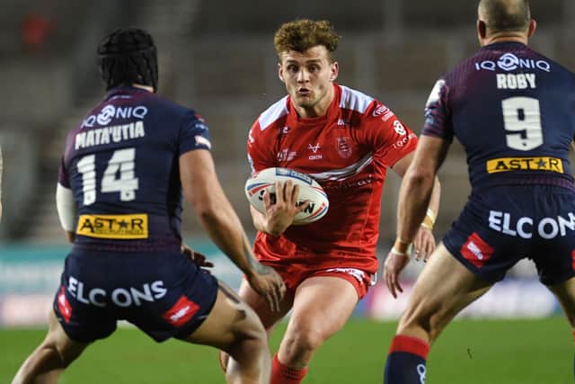 Hull KR's George Lawler will debut for England Knights tonight.  Picture: Jonathan Gawthorpe