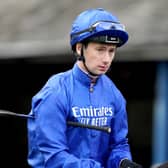 In front: Jockey Oisin Murphy had one winner at Chelmsford and also escaped serious injury when his horse Discover Dubai suffered a fatal fall. Picture: Mike Egerton/PA Wire.