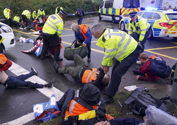 Insulate Britain's protests and road blockages have been condemned by readers.
