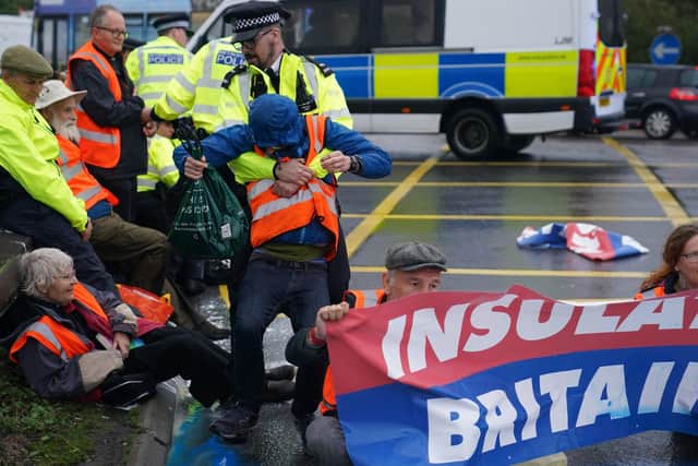 Insulate Britain's protests and road blockages have been condemned by readers.