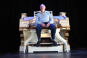 David Lowe tuner of the 1937 Wurlitzer organ at Victoria Hall in Saltaire. Writer: Byline: Gary Longbottom