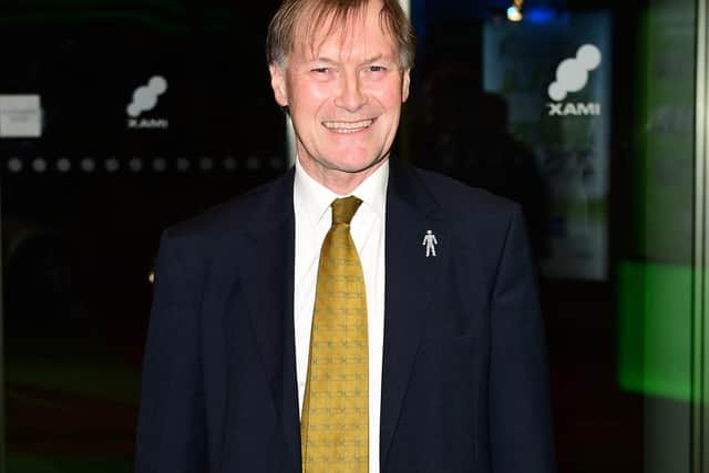 David Amess pictured in 2015.