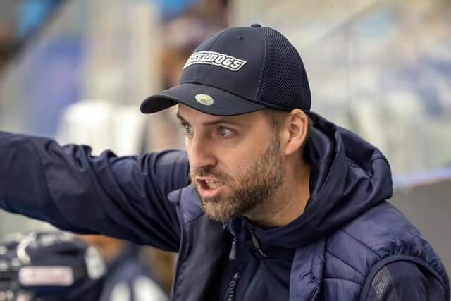 Sheffield Steeldogs
head coach Greg Wood
Picture: Peter Best.