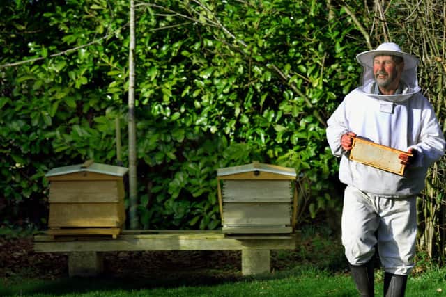 Fadmore beekeeper Chris Smailes