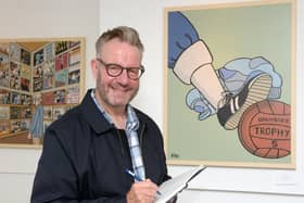 Pete McKee has thanked NHS staff who saved his life