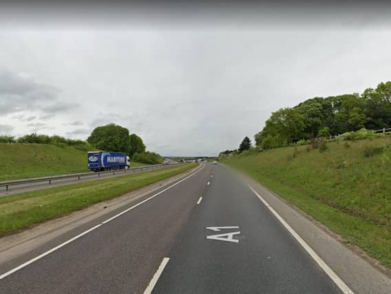 The A1 near Leeming Bar