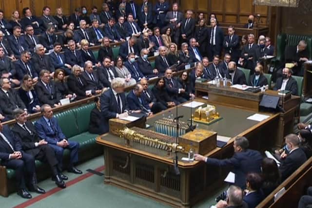Boris Johnson led tributes to David Amess in Parliament.
