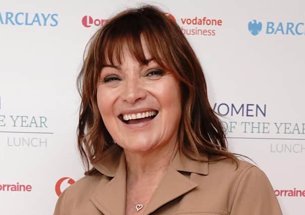 Lorraine Kelly at the Women of the Year Awards 2021. Picture : Jonathan Brady/PA.