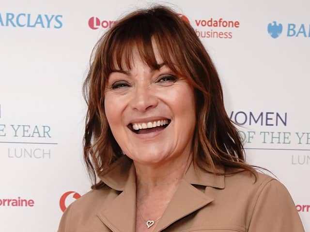 Lorraine Kelly at the Women of the Year Awards 2021. Picture : Jonathan Brady/PA.