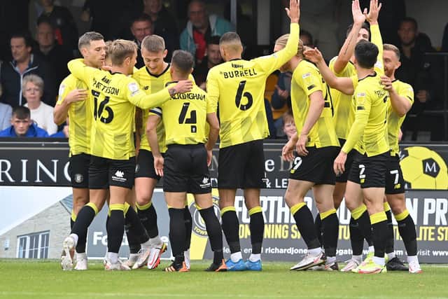 Harrogate Town are on a promising roll. Picture Bruce Rollinson