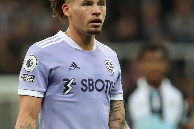 KALVIN PHILLIPS: Was unavailable for Leeds United's trip to Southampton on Saturday. Picture: Getty Images.