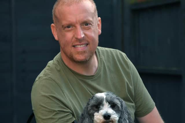 Ben Green from Hambleton, near Selby, was given a year to live in March 2020 after being diagnosed with oesophageal cancer. He has outlived predictions and is now walking 300 miles in three months with his brother Tom to raise funds for Macmillan Cancer Support. Pictured with his dog Molly.
1.
Picture : Jonathan Gawthorpe