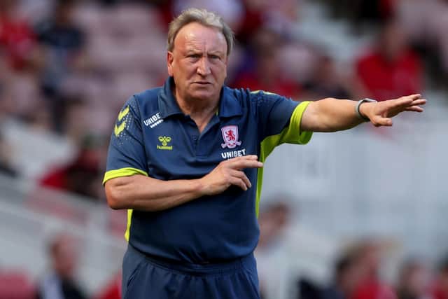 Middlesbrough manager Neil Warnock: Wary of Barnsley threat.