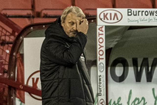 Under pressure: Barnsley coach Markus Schopp. 
Picture: Tony Johnson