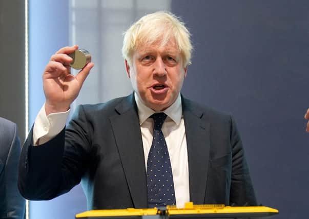 This was Boris Johnson using a speech at the Science Museum on Tuesday to announce the rolling out of heat pumps to replace gas boilers in homes.