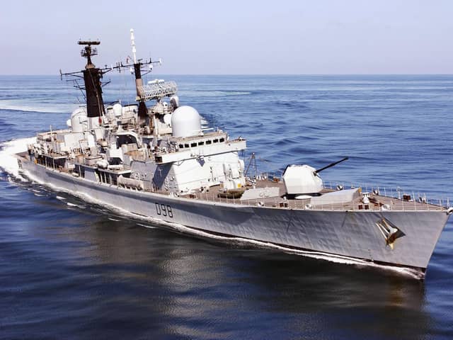 The funnel badge, an oversized version of HMS Yorkâ€TMs ships badge, survived when HMS York (D98), a Type 42 Destroyer, was decommissioned in 2012 and then later scrapped in 2015, following 30 years of service in the Royal Navy, now hangs on the wall in the King Richard III Room of the councils building.