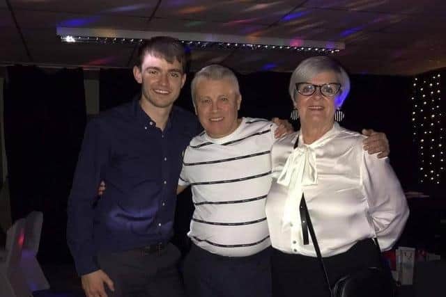 Sheffield Wednesday fan Sam Fisher, who tragically died in Australia, aged just 29, with his mum Gill and dad Stewart