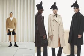 Burberry's autumn collection.