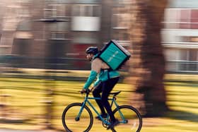 Sales continued to grow in the last three months at Deliveroo.