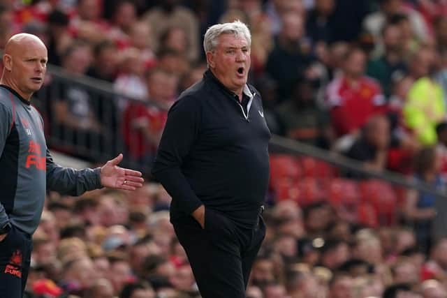 HARHLY TREATED: Former Newcastle United manager Steve Bruce  Picture: Martin Rickett/PA