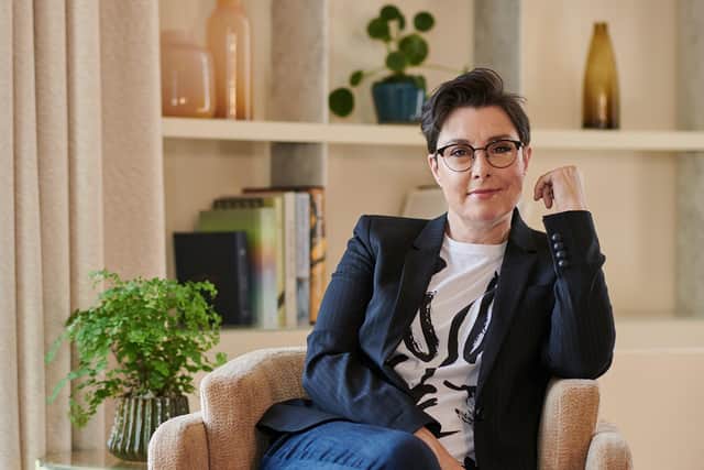 Sue Perkins who has teamed up wtih Specsavers. Picture must only be used to accompany PA Feature WELLBEING Sue Perkins.