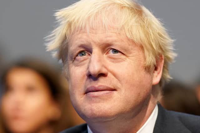 Boris Johnson. Photo by Ian Forsyth/Getty Images.