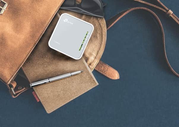 This TP-Link device is a router that travels with you