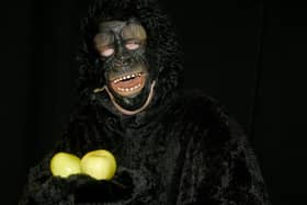 A gorilla suit which was used in the perfomances Picture: Gary Longbottom