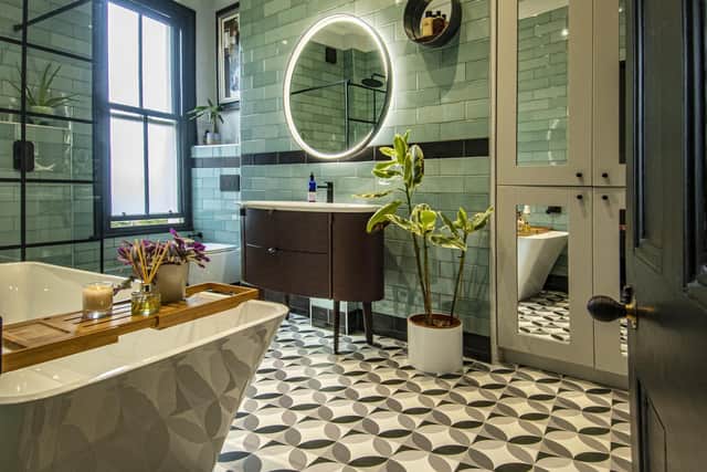 The bathrooms, designed with House of Harrogate, are popular on Instagram posts.