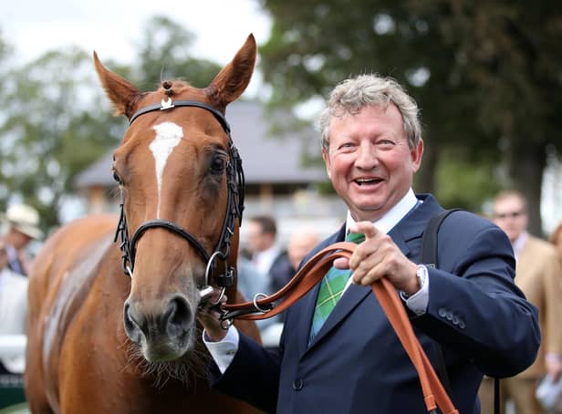 Mark Johnston became Britain's most successful trainer when Poet's Society won at York's Ebor Festival in August 2018.