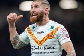 Catalans' Sam Tomkins: Injury would have ruled him out of World Cup had it gone ahead. Picture: SWPix.