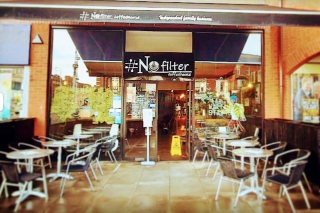 #nofilter coffeehouse / Unit 4, The Burlington Centre, St Anne's Rd W, Lytham St Annes FY8 1SB / 07594 804799