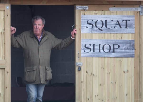 Jeremy Clarkson's new farm shop Diddly Squat Farm Shop in Chipping Norton, Oxfordshire.