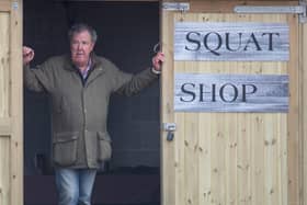 Jeremy Clarkson's new farm shop Diddly Squat Farm Shop in Chipping Norton, Oxfordshire.