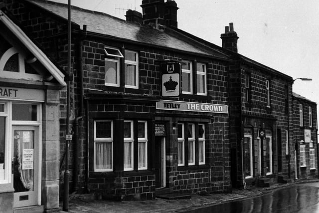 Did you drink in here back in the day? The Crown on Ivegate in Yeadon pictured in September 1973.