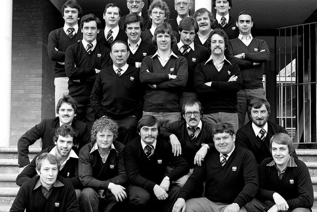 RETRO 1978 Wigan Rugby Union squad set off for Holland
