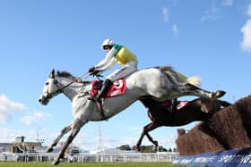 This was Vintage Clouds winning at Cheltenham in March for Sue Smith, Ryan Mania and the late Trevor Hemmings.