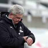 Time's up: Departed Newcastle United manager Steve Bruce.