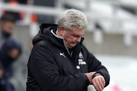 Time's up: Departed Newcastle United manager Steve Bruce.